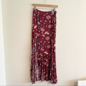 XIX Palms Maxi Skirt